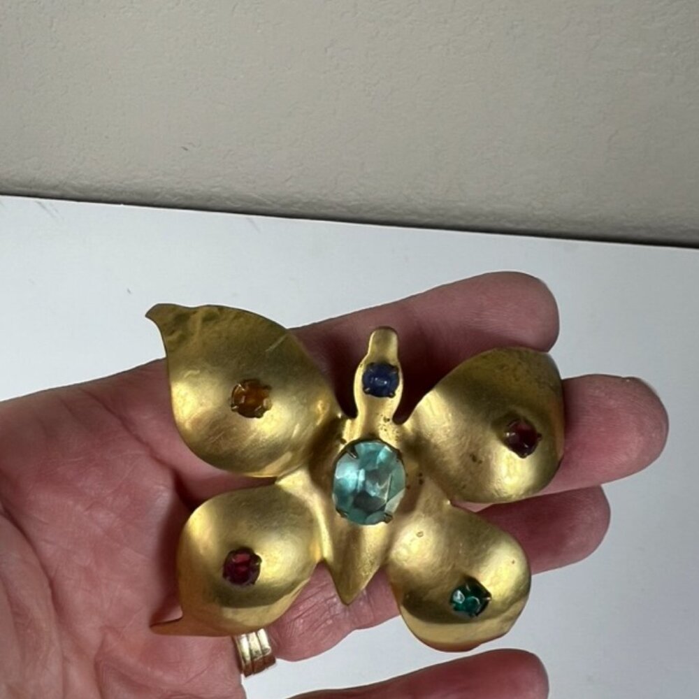 Vintage Butterfly Brooch